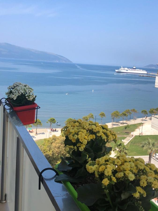 Apartmán Luxury Seaview Vlora Flat Free Parking Exteriér fotografie