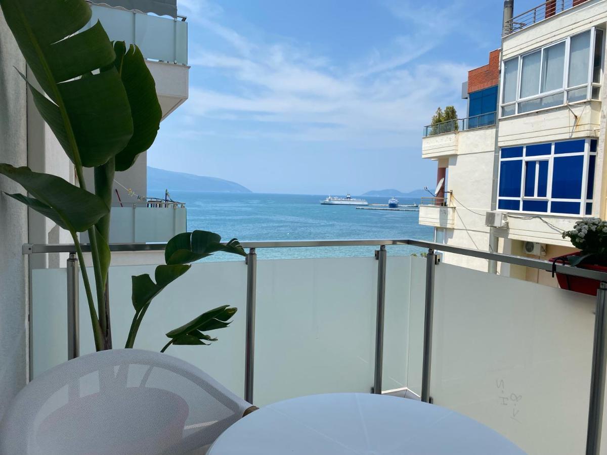Apartmán Luxury Seaview Vlora Flat Free Parking Exteriér fotografie