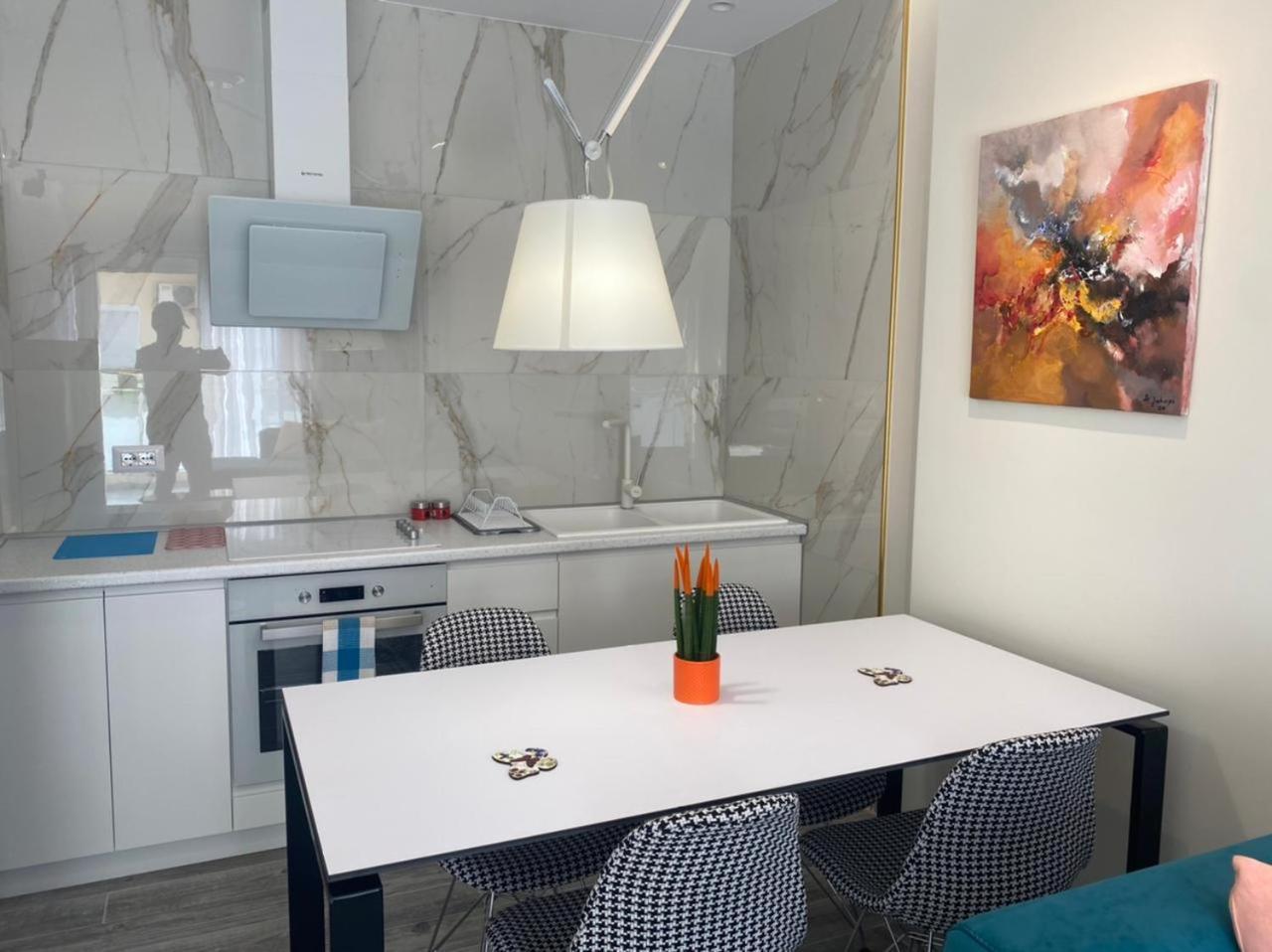 Apartmán Luxury Seaview Vlora Flat Free Parking Pokoj fotografie